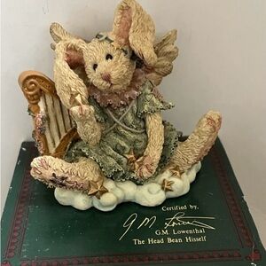 Boyds Bears Bearstone Celeste the Angel Bunny